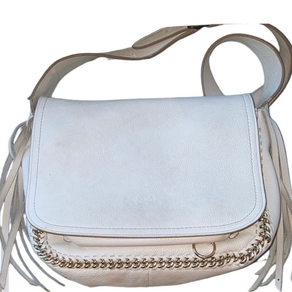 Coach White Leather Dakota Crossbody Bag